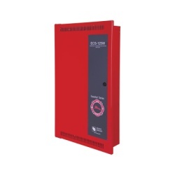 SILENT KNIGHT BY HONEYWELL ECS125W Amplificador Inteligente de 125 Watts para Sistema de Evacuacion por Voz con Fuente de Alimentacion y Respaldo de Bateria