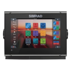 SIMRAD 000-14448-001 Pantalla Nautica GO7 XSR / GPS Integrado / Sonar y Radar / Pantalla Tactil 7" / Conectividad Inalambrica / Compatible con NMEA 2000® / SteadySteer? Autopilot / FishReveal? Techno