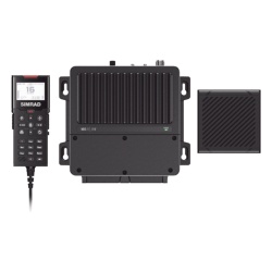 SIMRAD 000-15643-001 Radio Marina Simrad VHF / Homologacion DSC Clase D / Conectividad NMEA 0183 y NMEA 2000 / Receptor GPS Integrado / Funcion Track Buddy