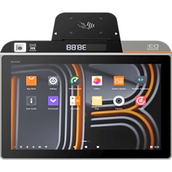 SUNMI D3MINI-DEMO Terminal POS de Escritorio / Qualcomm Hexa-Core 2.4 GHz / Pantalla IPS 10.1" / Impresora Térmica 58 mm / Android 13 / IP54 / 4G y Wi-Fi Dual Band