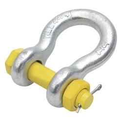 SURTEK SYS-GRI58CC Grillete de Acero forjado de 5/8" con chaveta. Carga Maxima: 2 950 Kg.