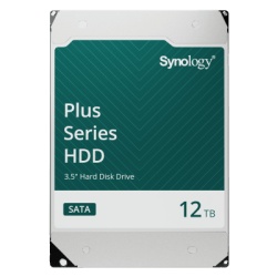 SYNOLOGY HAT3310-12T Disco Duro SATA de 3.5" Serie Plus | Capacidad de 12TB | Interfaz SATA 6 GB/s | Velocidad de Rotacion 7200 rpm | Cache de 512 MB | MTBF de 1.2 Millon de Horas | Carga de Trabajo d