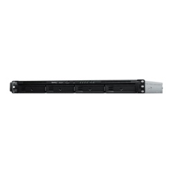 SYNOLOGY RS822RP+ NAS RackStation RS822RP+ | 4 Bahias | 1U | AMD Ryzen V1500B | 32 GB DDR4 ECC | 4 Puertos 1GbE | Expansion PCIe | Compatibilidad con RAID | Cache SSD | Unidades de Energia Redundantes