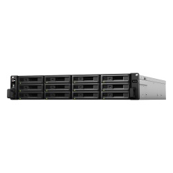 SYNOLOGY RX-1217RP Unidad de Expansion Synology RX1217/RX1217RP | 12 Bahias de Disco | Compatible con RackStation 2U | Expansion de Volumen en Linea | Fuentes de Alimentacion Redundantes (RX1217RP) |