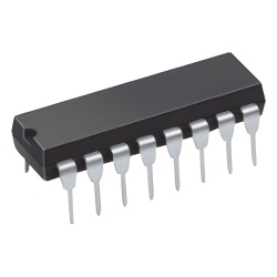 Syscom 296-25985-5-ND Circuito Integrado Doble Contador Binario de 4 Etapas DIP-14