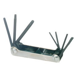 Syscom 370-572 Juego de 7 Llaves TORX: T6 T7 T8 T9 T10 T15 y T20.