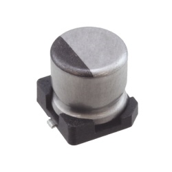 Syscom 493-9454-1-ND Capacitor Electrolitico de Aluminio de 1uF 50V 20% tipo SMD.