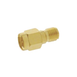 Syscom ACX1247-ND Adaptador en Linea de Conector SMA Macho a SMA Hembra Inverso Oro/ Oro/ Teflon.