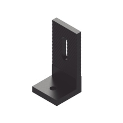Syscom EPLLF101B Soporte L para para montajes de paneles solares