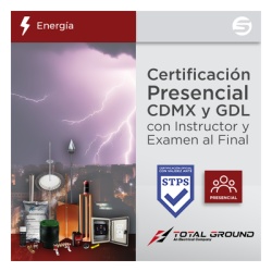 Syscom EXPERT-TG2 Certificacion Oficial en Tierras Fisicas y Pararrayos ? Total Ground (Presencial)