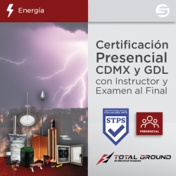 Syscom EXPERT-TG2 Certificacion Oficial en Tierras Fisicas y Pararrayos Total Ground para CDMX GDL MTY HMO MER LN y TIJ.