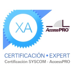 Syscom EXPERTXA Curso de Certificacion en Sistemas de Control de Acceso - Command Center - AccessPRO