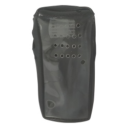 Syscom FS-F14/24T Funda Reforzada de Piel con Frente Transparente para IC-F14/S IC-F24/S IC-F3021/S/T IC-F4021/S/T IC-F33G/S/T IC-F43G/S/T/TR.