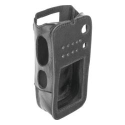 Syscom FSMTX-R59A Funda Reforzada de Piel para Radios TX-R59A4G.