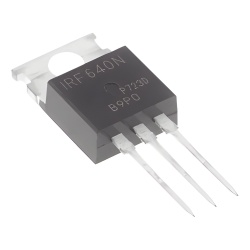 Syscom IRF-640 MOSFET Canal-N 200 Volt 18 A TO-220AB.
