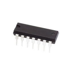 SYSCOM PARTS CD4066BE Circuito Integrado Interruptor Cuadruple Bilateral DIP-14.