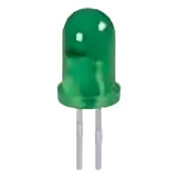 SYSCOM PARTS WP56BGD Luces LED Verde LED 568nm