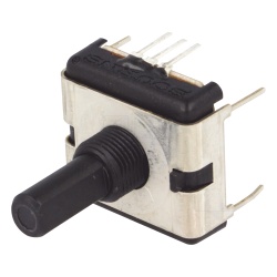Syscom PCW1J-C24-KAB502L Potenciometro Cuadrado de 22 mm 5 k Ohm 3/4 Watt 1 Vuelta para Montaje en Panel del Monitor de Servicio R2600-D.