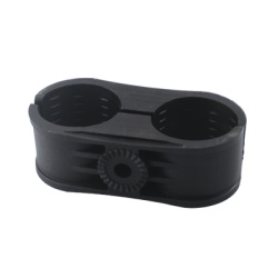 SYSCOM TOWERS CB-214 Paquete de 10 Sujetadores Plasticos Para Cable Coaxial de 2-1/4"