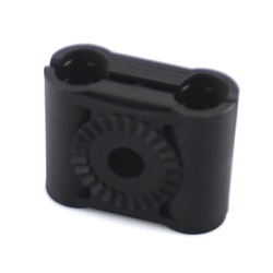 SYSCOM TOWERS CB-38 Paquete de 10 Sujetadores Plasticos Para Cable Coaxial de 3/8"