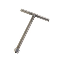 SYSCOM TOWERS SAB-45G Ancla de Varilla Roscada 3/4" x 10" acero inoxidable