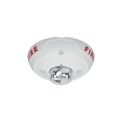 SYSTEM SENSOR SPS-CWL Bocina con Lampara Estroboscopica Montaje en Techo Color Blanco Nuevo Diseno Moderno y Elegante y Menor Consumo de Corriente