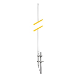 TELEWAVE INC ANT385F-6 Antena Base de Fibra de Vidrio 370-400 MHz 6 dB 500 Watt.