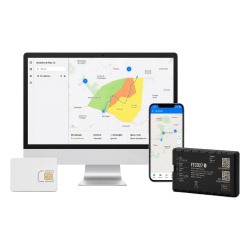 Teltonika FTC927KIT KIT DE Rastreador GPS Vehicular 4G LTE Cat 1/Precision GNSS Mejorada/Anualidad de SIM600MB1Y/Anualidad de EPCOMGPSCODE