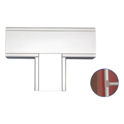 THORSMAN INKA-140-T Accesorio en T de Aluminio para canaleta INKA140 (8540-80001)