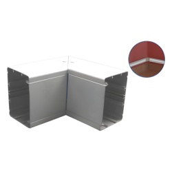 THORSMAN INKA-151-EI Esquinero interior de Aluminio para canaleta INKA151 (8420-81001)