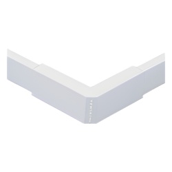 THORSMAN TMK-1020-EE Esquinero exterior blanco de PVC auto extinguible para canaletas TMK1020 TMK1020SD TMK1020CD (5110-02001)
