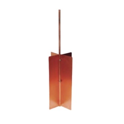TOTAL GROUND TG-TR-HT15/50 Electrodo Convencional Tipo Rehilete Varilla de 1/2"