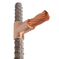 TOTAL GROUND TGM-CHVCV-1/2-4/0 Molde para Soldadura exotemica para cable Horizontal cal. 4/0 a Varilla Corrugada Vertical de 1/2