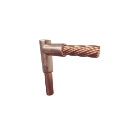 TOTAL GROUND TGM-CTV-5/8R-4/0 Molde para Soldadura Exotermica Tipo L tope varilla 5/8 In a Cable 4/0 Awg