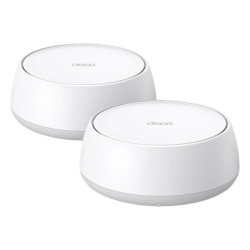 TP-LINK DECO-BE22-2PACK Kit Routers Inalambricos MESH Interior para Hogar / Doble Banda Wi-Fi 7 BE3600 Mbps / 2 Puerto 1 Gigabit WAN/LAN / 4 Antenas Internas / Operacion Multi-Link MLO / Administracio