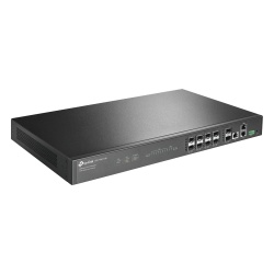 TP-LINK DS-P7001-08 Deltra Stream - OLT de 8 Puertos GPON / Conexion Hasta 1 024 ONUs / 1 Puerto Gigabit RJ45 Uplink / 2 Puertos SFP+ 10GbE Uplink / Fuentes Redundantes AC-AC (incluidas) / Administrac