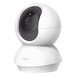TP-LINK TAPO-C210 Camara de Seguridad Domestica Tapo C210 / 2K (2304 × 1296) / Seguimiento Automatico 360° / Deteccion de Personas y Llanto de Bebe / Vision Nocturna 12 m (40 ft) / Audio Bidireccion