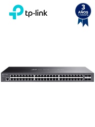 TP-LINK TPL3700029 TP-LINK SG3452 - Switch Omada SDN administrable con 48 puertos Gigabit y 4 puertos SFP funciones sFlow QinQ y QoS administracion centralizada OMADA.