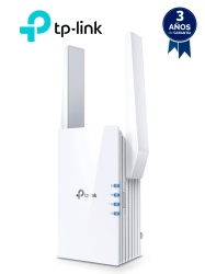 TP-LINK TPL3700044 TP-LINK - RE705X / Extensor de Rango Wi-Fi 6 AX3000 / Hasta 2400Mbps / Cubre hasta 140 Metros Cuadrados y 30 Dispositivos / Compatibles EasyMesh