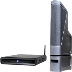 TRUAUDIO D2T/TT10 Sistema Audio Exterior / Amplificador 2 Canales 100W / Torre Line Array 200W / HDMI eARC / Bluetooth 5.3 / IP56 / 9.1 m (30 ft)