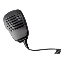 TX-302-H05 Micrófono-Bocina / Ultraligero / Entrada 3.5 mm / Cable Kevlar 40 kg / PTT Táctil / Clip Rotativo