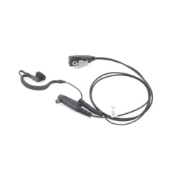 TX PRO TX-110N-H02 Micrófono-Audífono Profesional / Gancho Ajustable en Forma de G / Cable con Resorte / PTT de Solapa / Compatible con Radios Hytera y Telox - Img 4