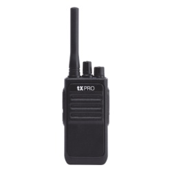 TX PRO TX-320 Radio Portátil Analógico UHF / 400-470 MHz / 2W / 16 Canales / VOX Manos Libres / Batería 6-8 hrs / 161 g (5.68 oz) - Img 6