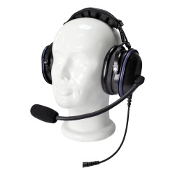 TX PRO TX-750-H03 Auriculares de diadema / Uso rudo / Cancelación de ruido dinámico / Cable Kevlar / Compatible HYT TC-700, TC-610, TC-620, TC-510, TC-585, TC-550S, TC-518, TC-580, TC-446S, TC-508, PMR446