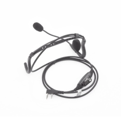 TX PRO TX-760-K01 Diadema de Radio / Boom Flexible / Cable PU Reforzado con Kevlar / PTT en Línea / Compatible Kenwood TK/NX Series - Img 4