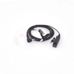 TX PRO TX-880-M01 Micrófono-Audífono de Vigilancia / 2 Cables / Tubo Acústico Grado Médico / PTT Remoto / Compatible Motorola-Abell-Hytera - Img 4