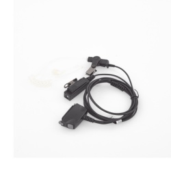 TX PRO TX-880-NK02 Micrófono de Solapa / 2 Hilos / Tubo Acústico PU Grado Médico / Cable Kevlar / PTT Intercambiable / Compatible Radio EADS/Nokia THR880I/880 - Img 2