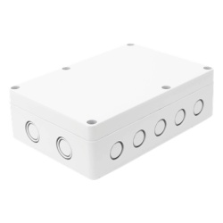 TX PRO TXG-01-11 Gabinete Plástico para Exterior / IP65 / 180 x 125 x 57 mm / 16 Entradas de Cableado / -20 a 60 °C / ABS - Img 4