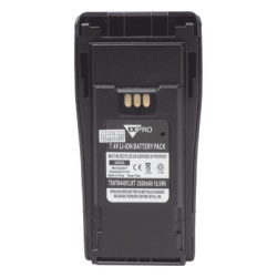 TX PRO TXNTN4497LIXT Batería Li-Ion / 7.4V / 2500 mAh / Radios Motorola EP-450 CP200 PR400 / Estándar Militar / Protección Térmica - Img 2