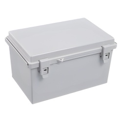 TXG-01-46 Gabinete Plástico para Exterior (IP65) de 185 x 285 x 180 mm Cierre por Broche.